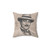 Hercule Poirot Mystery Pillow from Agatha Christie's Novels