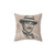 Hercule Poirot Mystery Pillow from Agatha Christie's Novels
