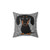 Cute Dachshund Dog Cartoon Pillow