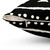 African Mud Cloth Black and White Pillow