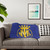 Villarreal Gold Crown Sherpa Blanket for Football Fans