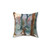 Moon Gazing Hare Pillow - Enchanted Forest Textile Art