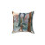 Moon Gazing Hare Pillow - Enchanted Forest Textile Art