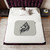 Wolf Silhouette Sherpa Blanket - Legendary Animals Tribal Art