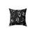 Silver Runes Decorative Pillow