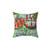 Enchanted Tiki Room Collage Pillow