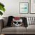 Sugar Skull with Roses Sherpa Blanket