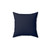 Dark Blue Solid Color Decorative Pillow