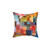 Paul Klee Inspired Decorative Pillow