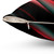 Decorative Red and Black Pillow