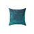 Shimmering Ocean Blue Decorative Pillow