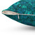 Shimmering Ocean Blue Decorative Pillow