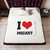 I Love Mozart Sherpa Blanket