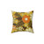 1970s Retro Floral Patterned Pillow