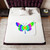 Colorful Butterfly Circles Sherpa Blanket