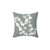Eucalyptus Art Sage Green Botanical Pillow