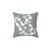 Eucalyptus Art Sage Green Botanical Pillow