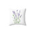 Handpainted Purple Lavender Pillow