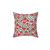 Uzbekistan Floral Embroidery Print Pillow