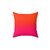 Neon Ombre Color Fade Throw Pillow