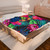 Tropical Hibiscus Pattern Velveteen Plush Blanket
