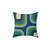 Mid Century Modern Throw Pillow