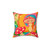 Retro Mushroom Ladies Decorative Pillow
