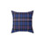 Gers Tartan Pillow - Cozy Scottish Football Decor
