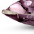 Aubergine Ink 2 Abstract Decorative Pillow