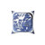 Blue Willow China Decorative Pillow