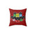 Retro Hoover Friends Throw Pillow