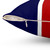 Union Jack Flag Throw Pillow