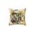 Bones and Botany decorative throw pillow