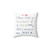 Cute Hug Quote Pillow