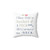 Cute Hug Quote Pillow