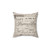 Parisian Cursive Accent Pillow