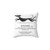 Greyhound Zoomie Cartoon Pillow