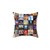 Broadway Musicals Collage Decorative Pillow