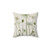 Queen Anne's Lace Floral Decorative Pillow