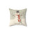 Festive Snowman Decorative Pillow