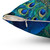 Peacock Blues Decorative Pillow