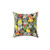 Colorful Conure Bird Pillow
