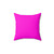 Bright Neon Pink Fluorescent Pillow for Home Decor