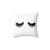 Eyelash Print Decorative Pillow