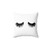 Eyelash Print Decorative Pillow
