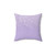 Lavender Glitter Ombre Decorative Pillow