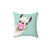 Cute Llama Bubble Gum Decorative Pillow