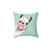Cute Llama Bubble Gum Decorative Pillow