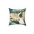 Golden Crane Decorative Accent Pillow