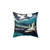 Midnight Cranes Decorative Pillow